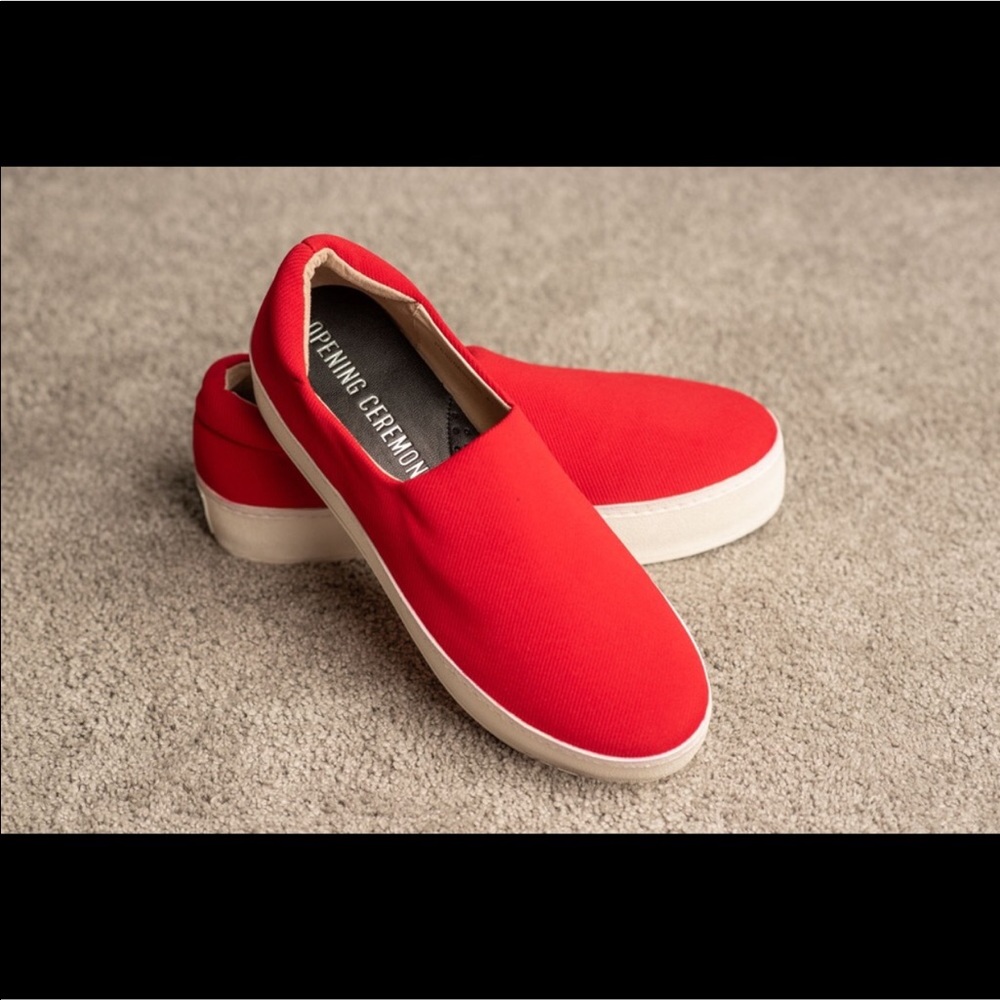 Opening Ceremony Red Shoes 11 Brand New